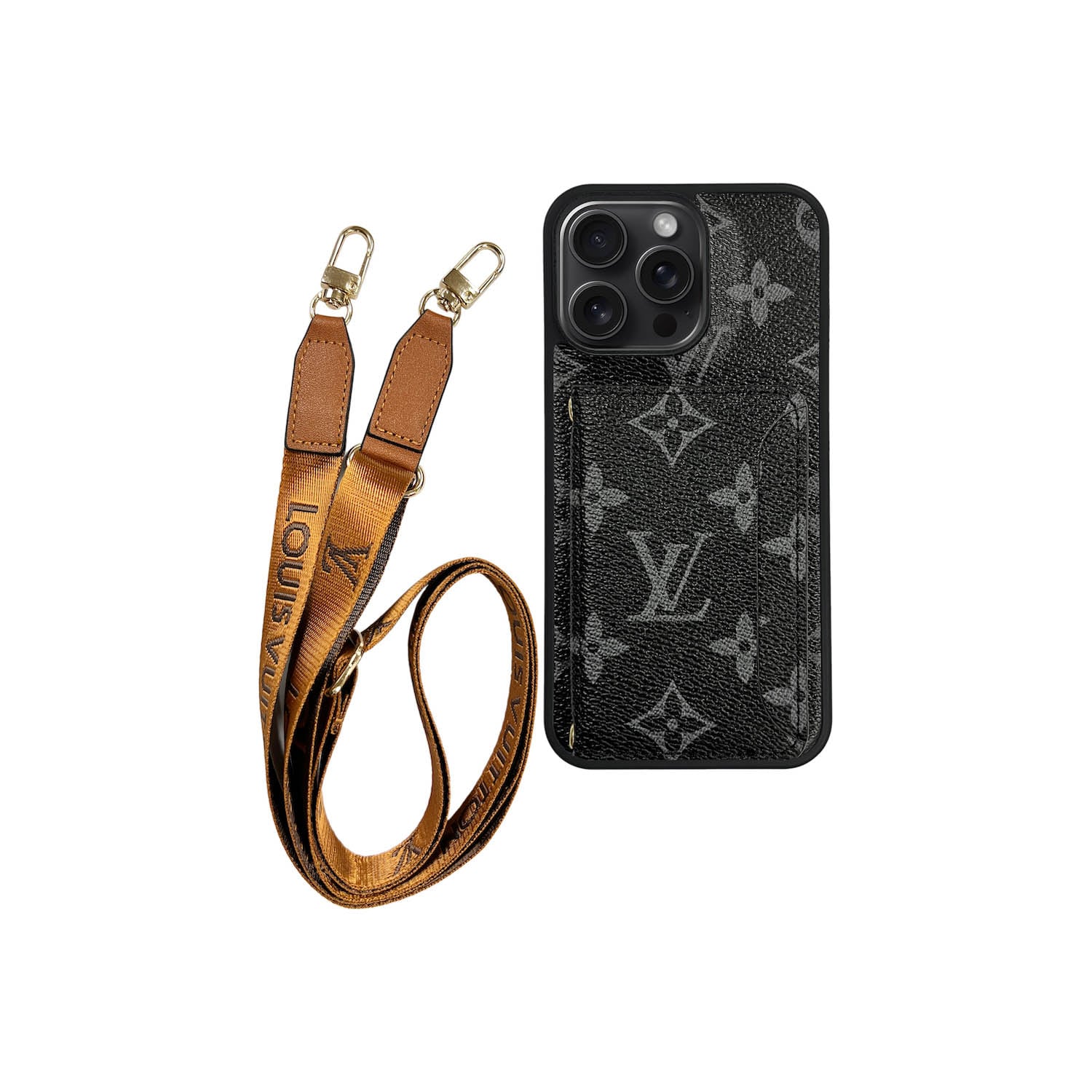 Coque louis vuitton avec porte carte à bandoullière